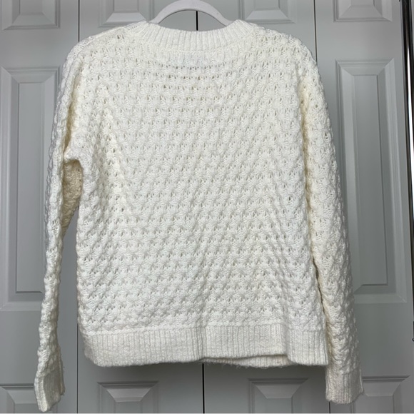 LOFT Textured Knit Sweater. - Picture 2 of 4